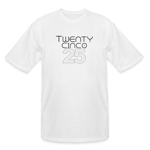 Twenty Cinco Black & Grey - Men's Tall T-Shirt