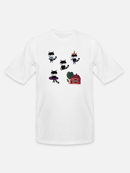 Funny Cats - Men's Tall T-Shirt - white