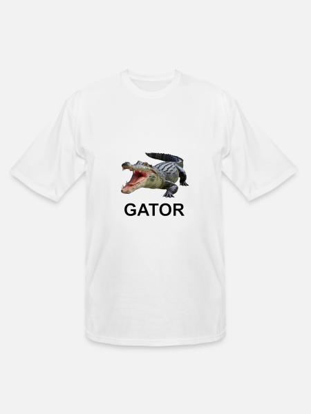 Gator shirt - Men's Tall T-Shirt - white