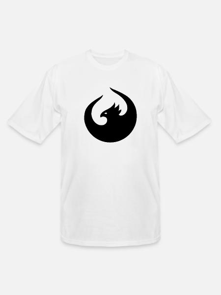 UI5 Phoenix Mono Black - Men's Tall T-Shirt - white