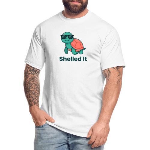 Funny Turtle Sunglasses Shelled It Cute Gift - Men's Tall T-Shirt
