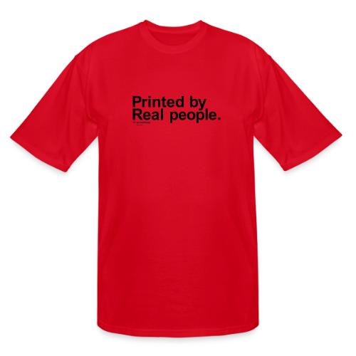 Printed in black - Men's Tall T-Shirt