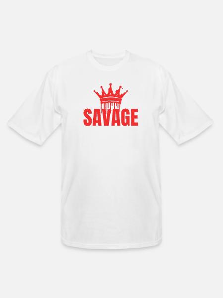 Savage - Men's Tall T-Shirt - white