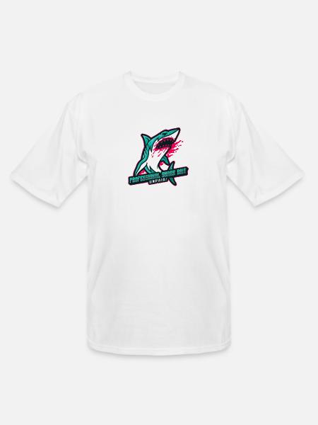 Professional Shark Bait. Unpaid! - Men's Tall T-Shirt - white