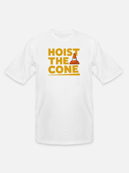 Hoist The Cone - Men's Tall T-Shirt - white