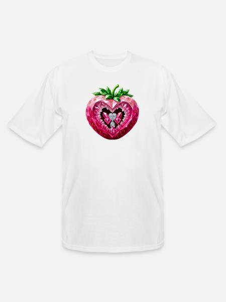 UNIQUELY DELICIOUS - Men's Tall T-Shirt - white