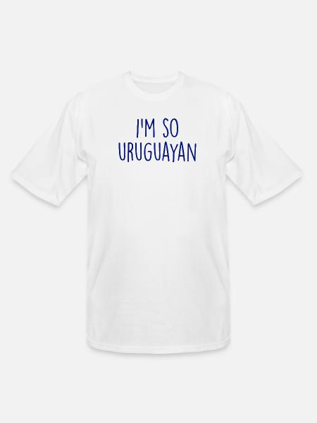 I'm so Uruguayan - Men's Tall T-Shirt - white