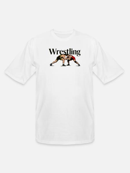 wrestling - Men's Tall T-Shirt - white
