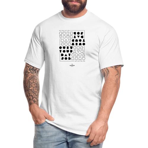 Quit upside black - Men's Tall T-Shirt