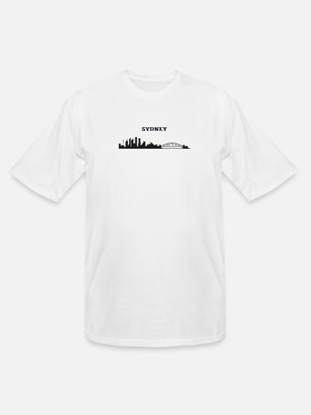 Sydney - Men's Tall T-Shirt - white