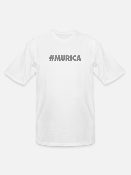 -Murica - Men's Tall T-Shirt - white