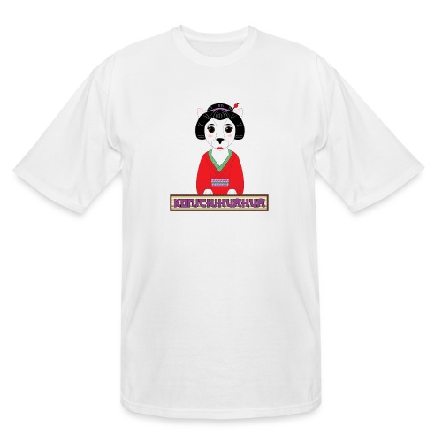 Konichihuahua Japanese / Spanish Geisha Dog Red - Men's Tall T-Shirt