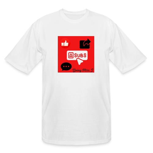 Like Share Subscribe Comment - Men's Tall T-Shirt