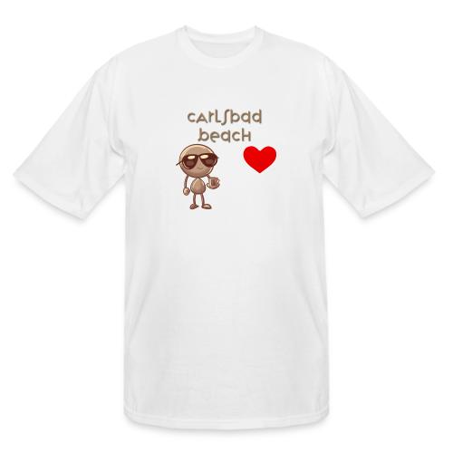 Smoon City_Carlsbad Beach - Men's Tall T-Shirt