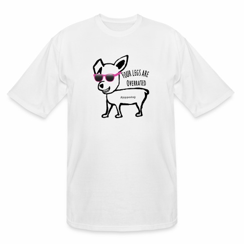 Pippa Pink Glasses - Men's Tall T-Shirt