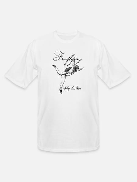 Freefly Skydiving - Men's Tall T-Shirt - white