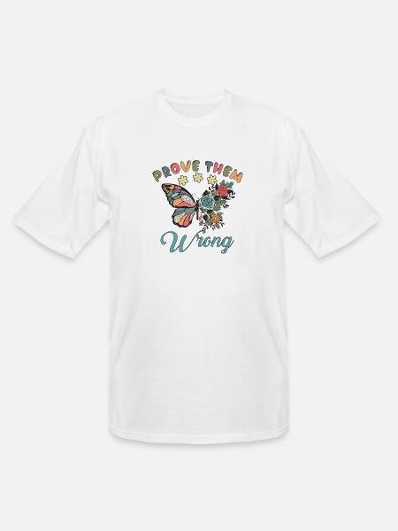 Prove them wrong - Men's Tall T-Shirt - white