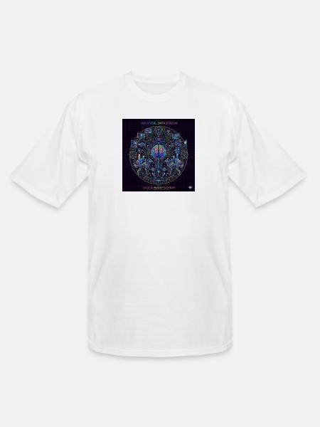 Universal Data Stream - Men's Tall T-Shirt - white