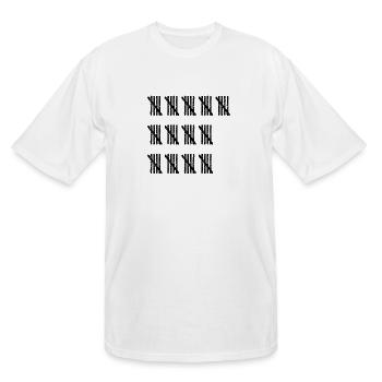 TALLY SHEET 65 Birthday grandpa - Men's Tall T-Shirt - white - Front - Brady (186cm)