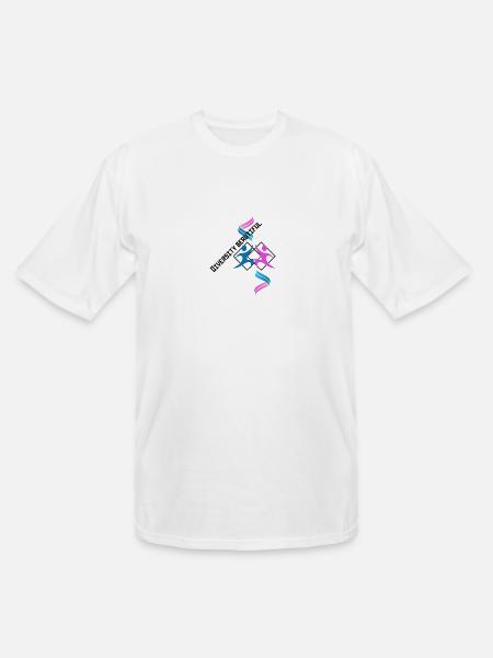 Diversity is beautiful - Men's Tall T-Shirt - white