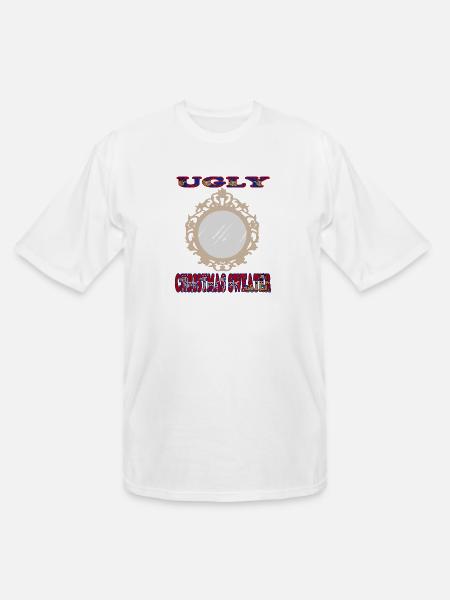 Ugly Mirror - Men's Tall T-Shirt - white