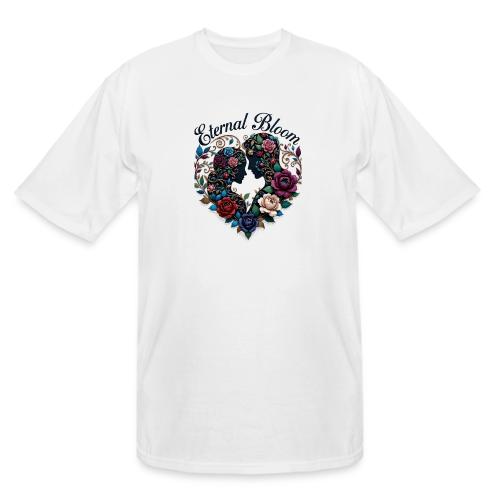 Eternal Bloom Embrace T-Shirt - Men's Tall T-Shirt