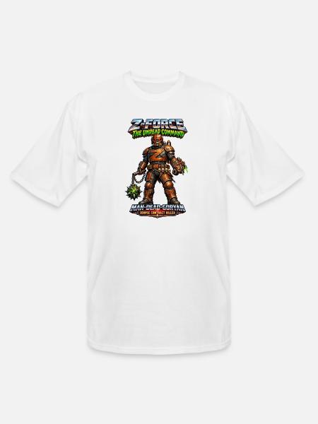 Z-FORCE: MAN-DEAD-GORYAN - Men's Tall T-Shirt - white