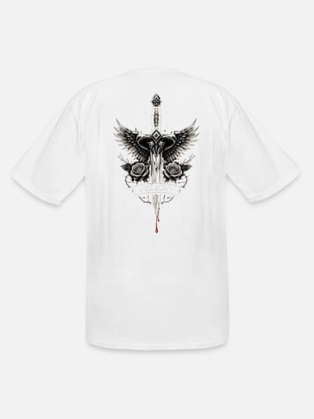 Death wings - Men's Tall T-Shirt - white