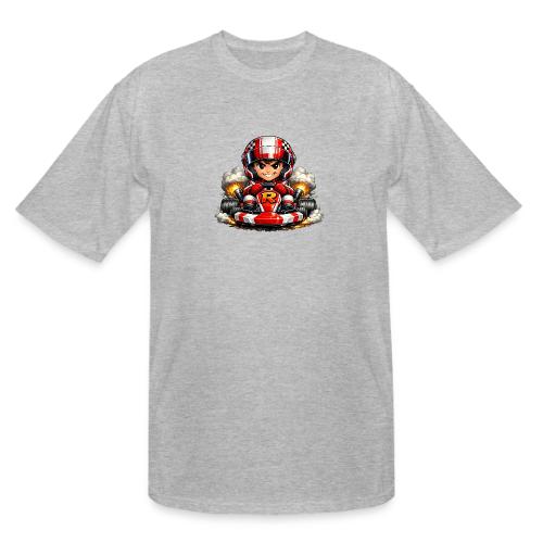 Carcadelogoracerfront - Men's Tall T-Shirt