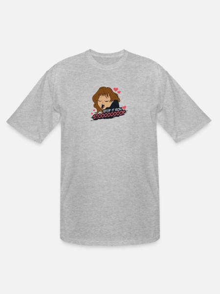 Stop It Ron - Men's Tall T-Shirt - heather gray