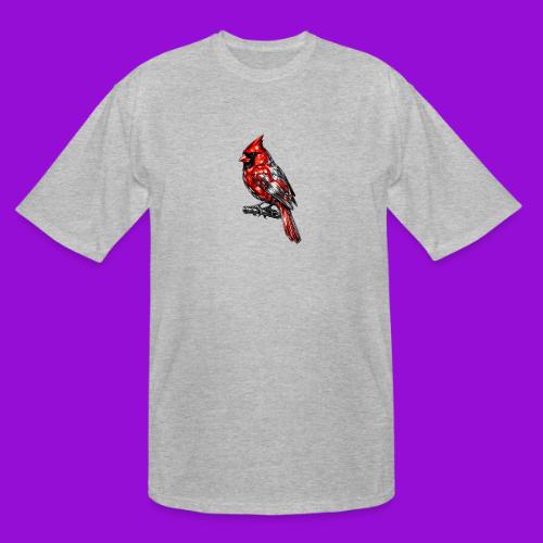 Silver Cardinal - Men's Tall T-Shirt