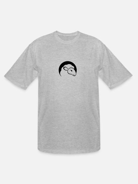 Lamb - Men's Tall T-Shirt - heather gray