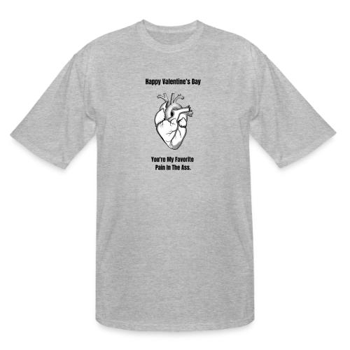 I'm Glad I Swiped Right T-Shirt | Funny Valentine - Men's Tall T-Shirt