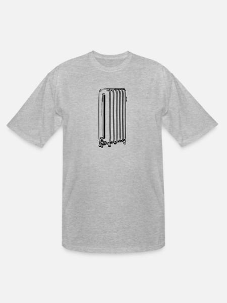 Radiator - Men's Tall T-Shirt - heather gray