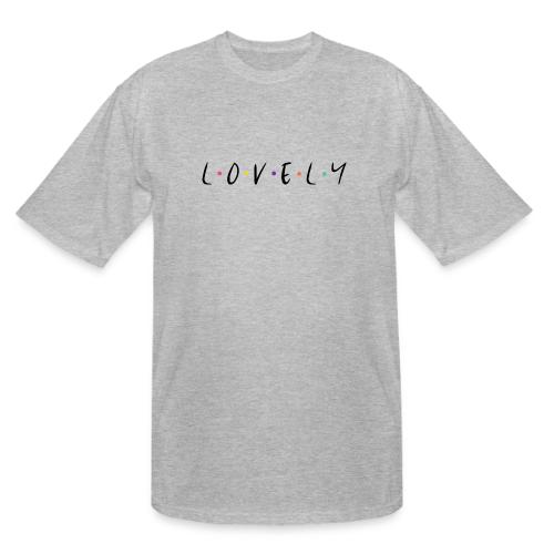 Lovely in Black - Men's Tall T-Shirt