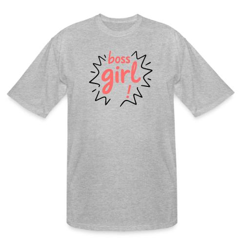 Boss Girl Bold Feminist Statement - Men's Tall T-Shirt