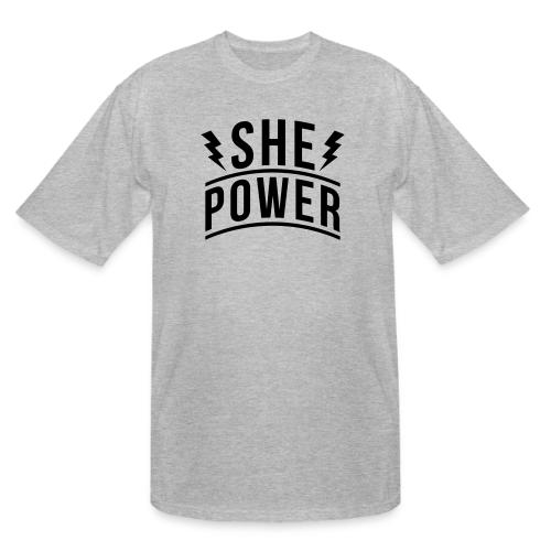 She Power - Men's Tall T-Shirt