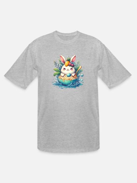 Summer, baniy - Men's Tall T-Shirt - heather gray