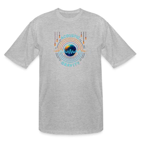 Acoustic Gravity Earth - Men's Tall T-Shirt
