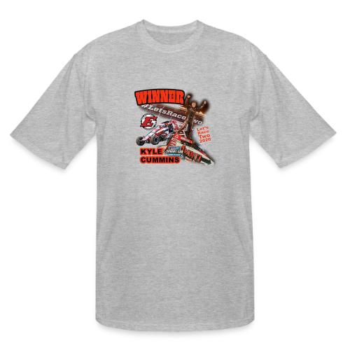 Kyle Cummins #LetsRaceTwo Winner - Men's Tall T-Shirt