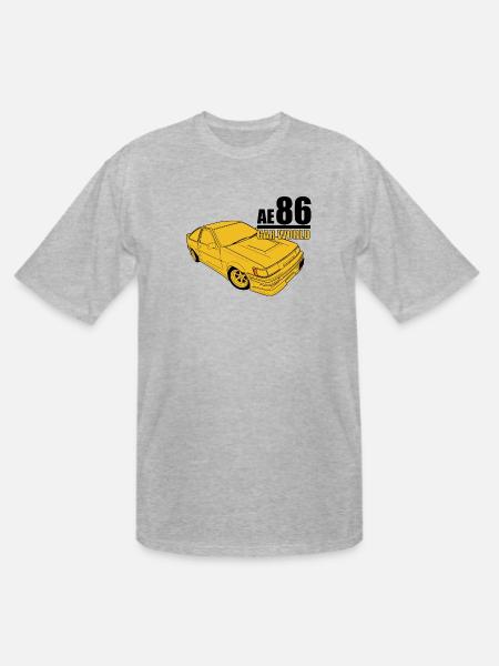 Toyota AE86 - Men's Tall T-Shirt - heather gray