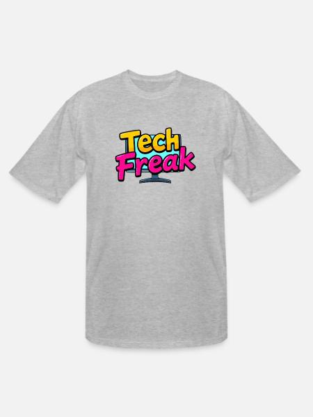 Tech Freak - Men's Tall T-Shirt - heather gray