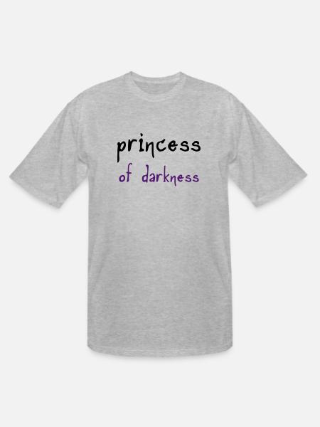 Princess of Darkness - Men's Tall T-Shirt - heather gray