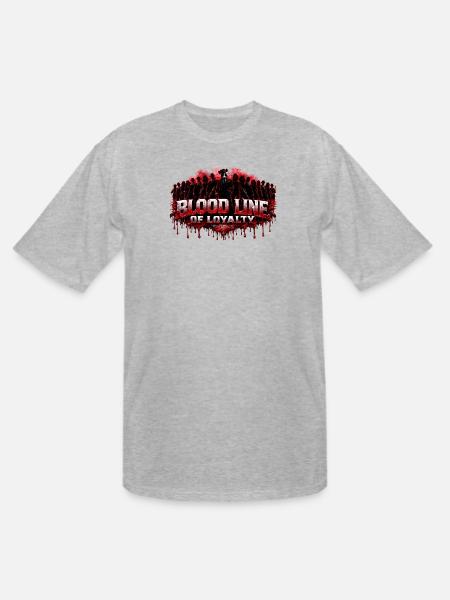 Bloodline of Loyalty - Men's Tall T-Shirt - heather gray