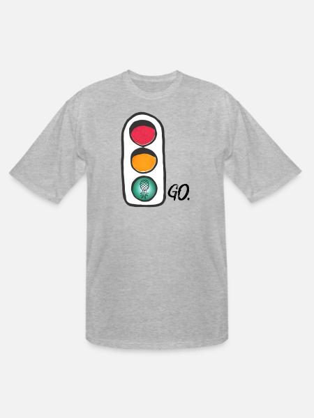 Go - Men's Tall T-Shirt - heather gray
