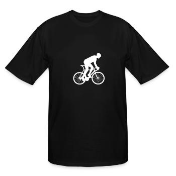 bicycle - Men's Tall T-Shirt - black - Front - Brady (186cm)