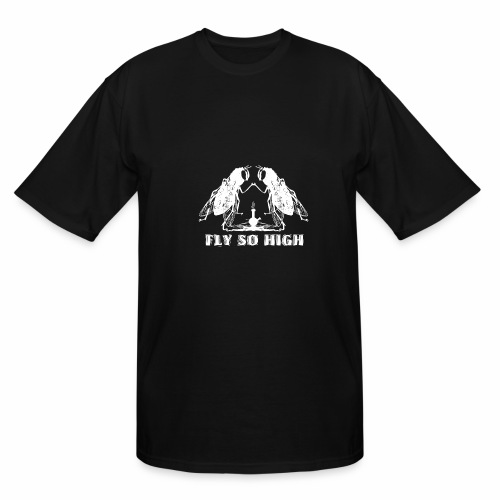 Bong Stoned Fly So High Shirt Hoodie Gift Idea - Men's Tall T-Shirt