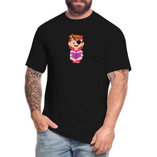 Little girl with eye patch - Men's Tall T-Shirt