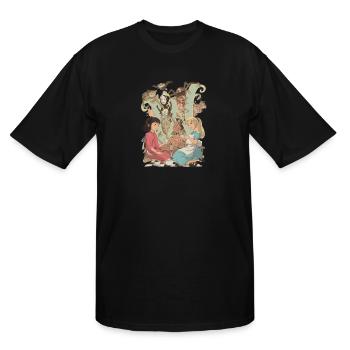alice in wonderland - Men's Tall T-Shirt - black - Front - Brady (186cm)