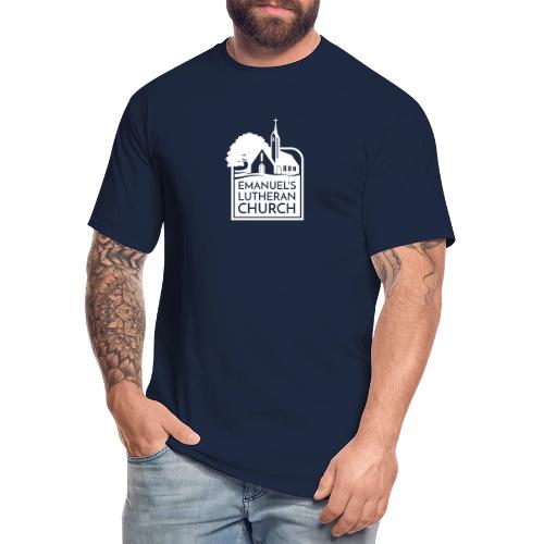 Single Vertical white2 - Men's Tall T-Shirt